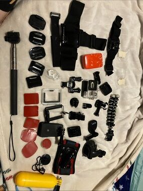 GO PRO Camera Accessory Bundle with CASE